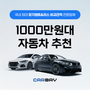 1000만원대 자동차
